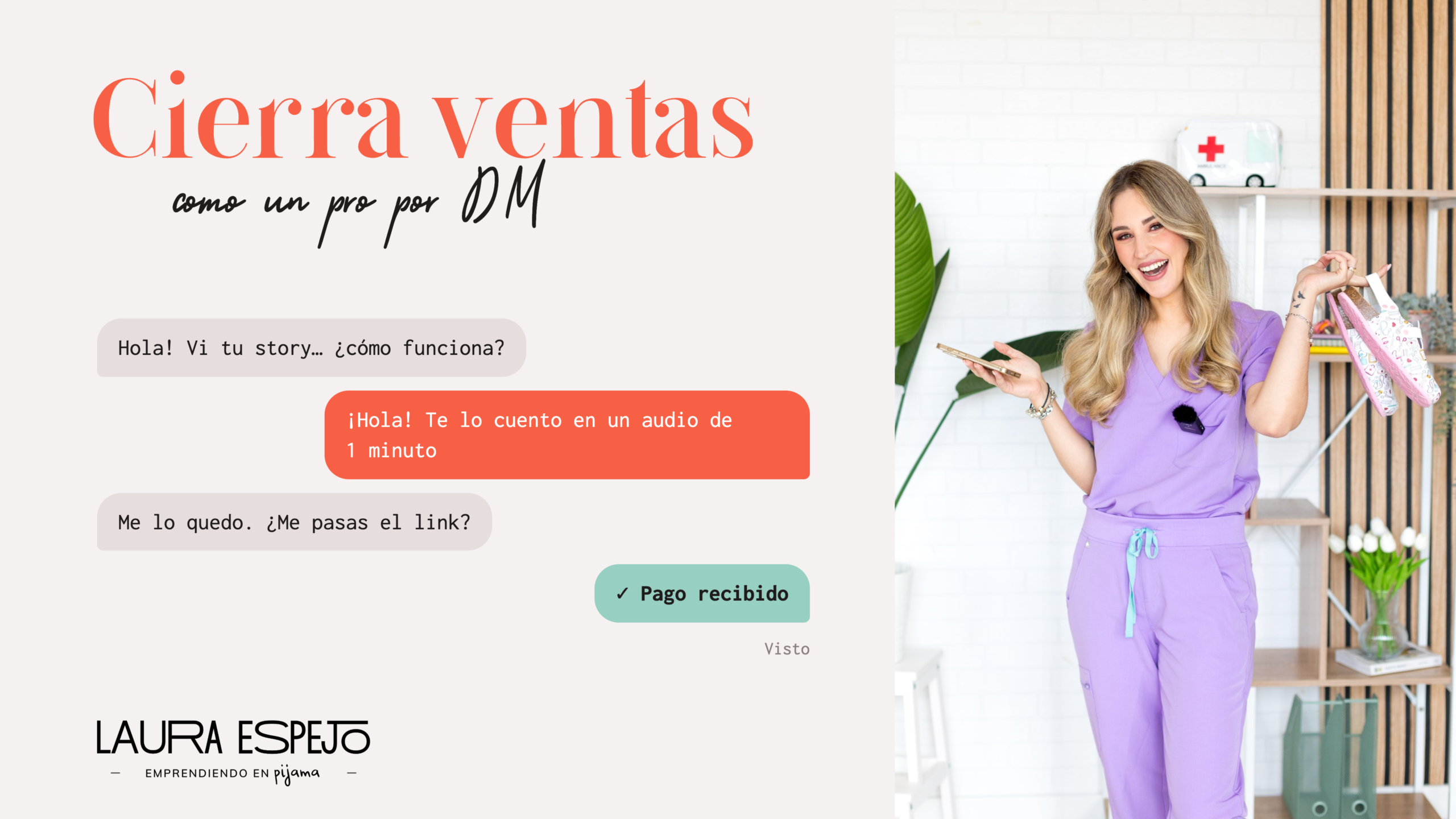 Cierra ventas como un pro por DM