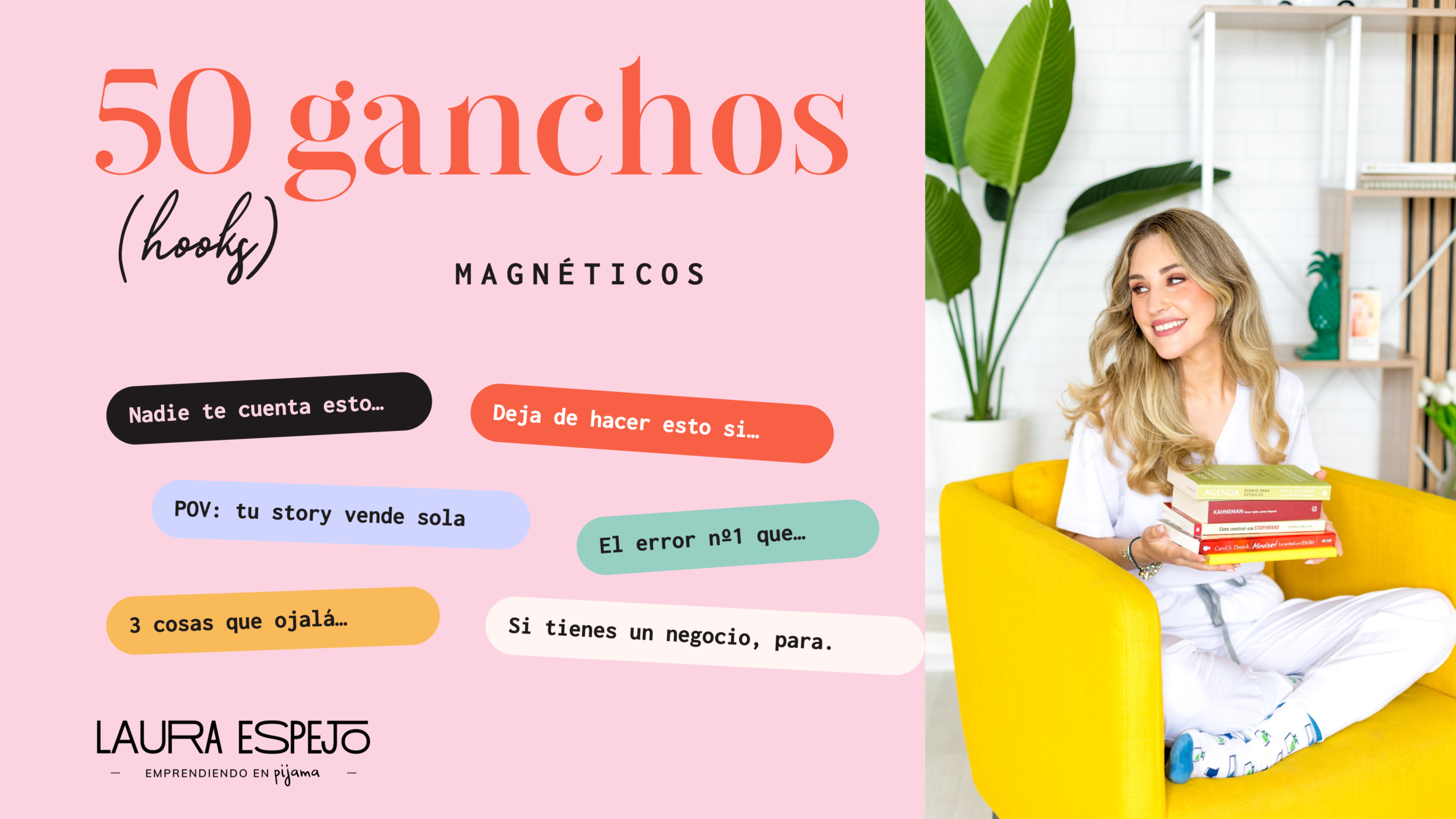 Pack de 50 Ganchos (Hooks) Magnéticos